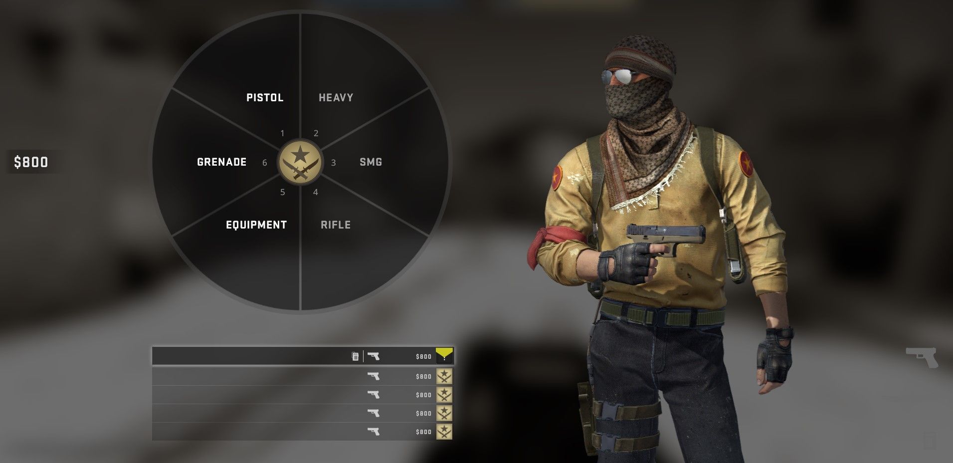 Download A Counter-Strike Global Offensive Player Taking Aim at Their Enemy