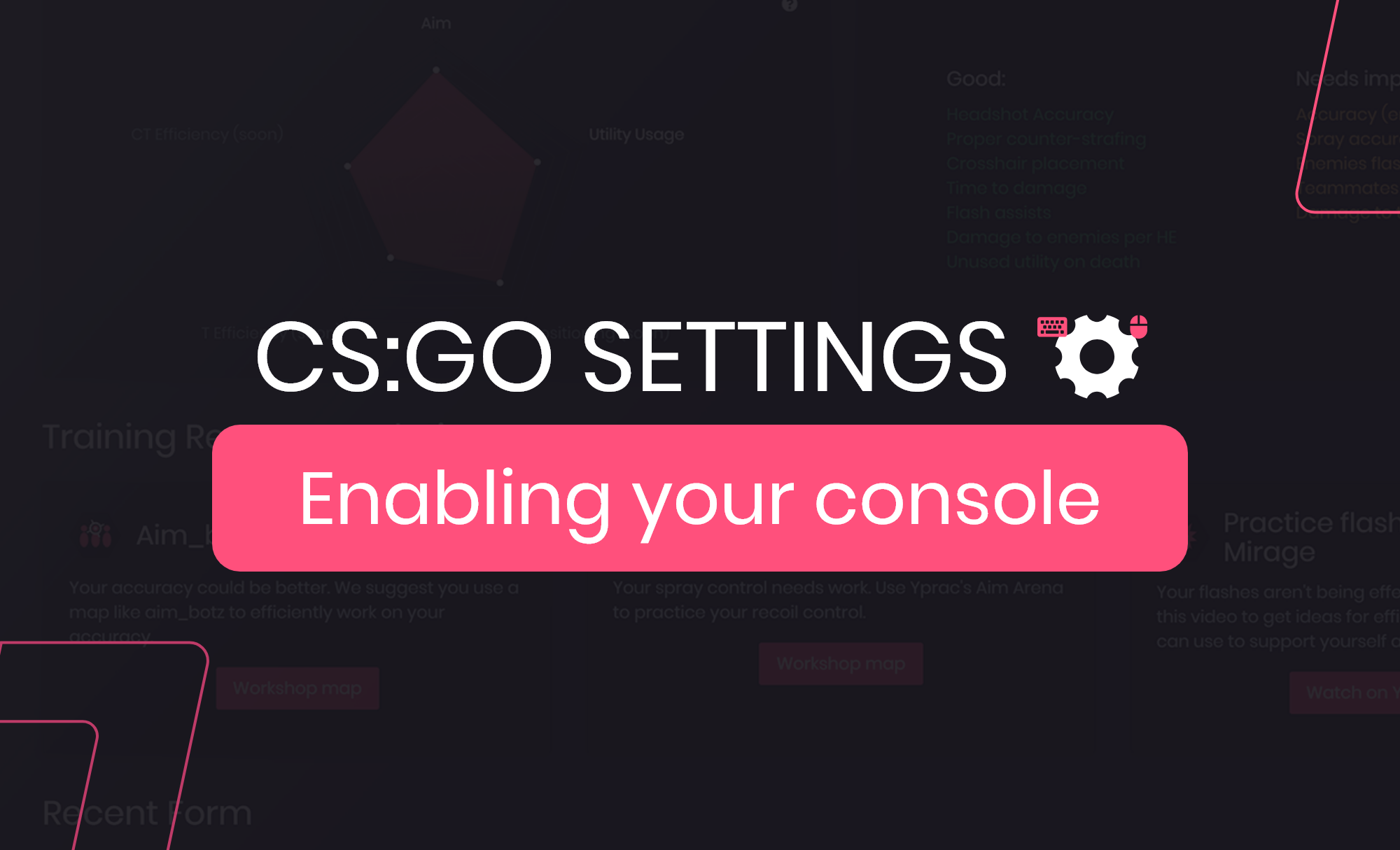 CSGO: How to enable your developer console