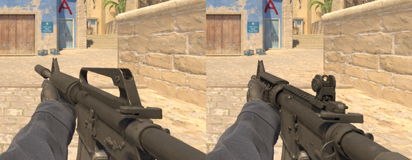 M4A1-S or M4A4: which one is more popular?