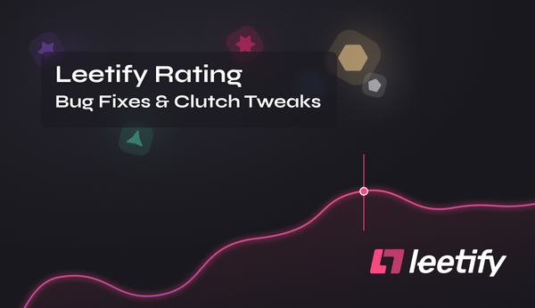 Leetify Rating: clutch weighting changed & bug fixes